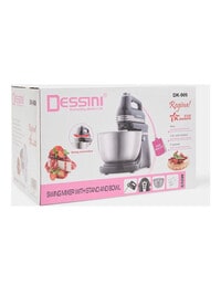 Dessini Swing Mixer With Stand And Bowl 650W White/Silver