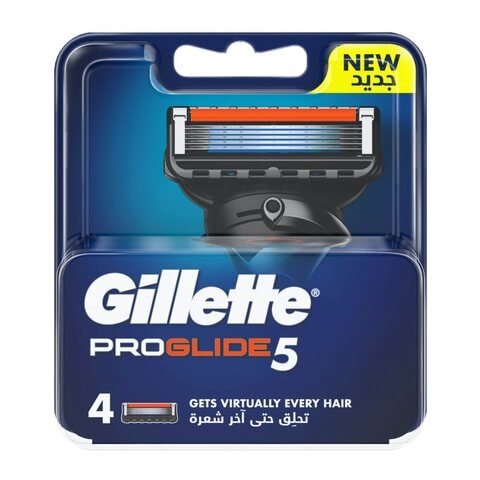 Gillette Proglide 5 Razor Black 4 Blades