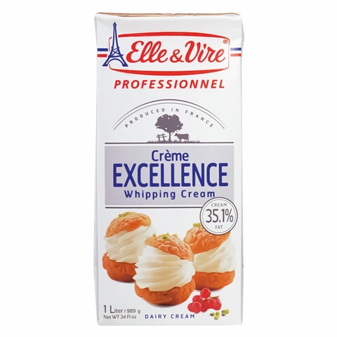 Elle &amp; Vire UHT Excellence Whipping Cream 1L