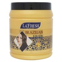 La Fresh Brazilian Keratin Hot Oil Hair Mask Yellow 1L