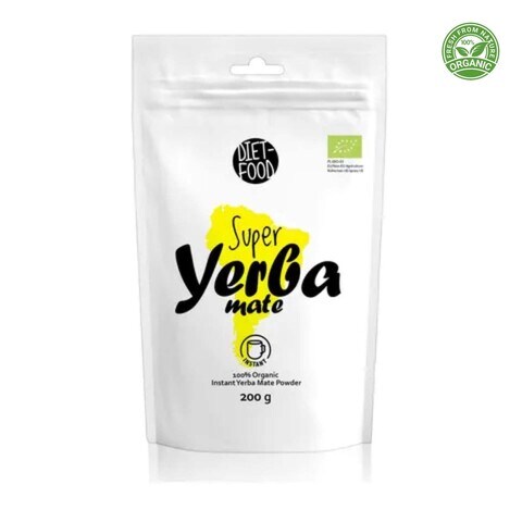 Diet Food Organic Super Yerba Mate Powder 200g