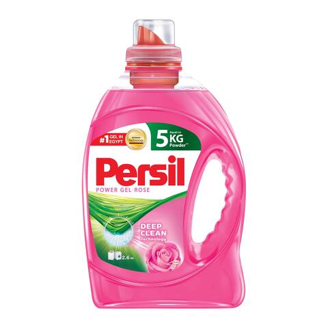 Persil Automatic Laundry Liquid Detergent for White Clothes - Rose - 2.6 Liter