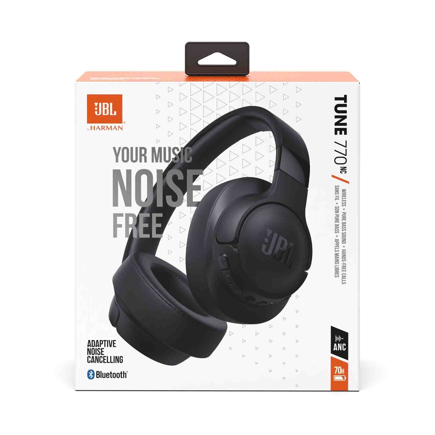 JBL Tune 760NC T760NC Bluetooth 5.0 Headphone ANC Active Noise Cancelling  Multi-Point Connections Wired Wireless