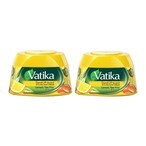 Buy Dabur Vatika Naturals Hair Styling Cream Dandruff Guard 140ml Pack of 2 in UAE