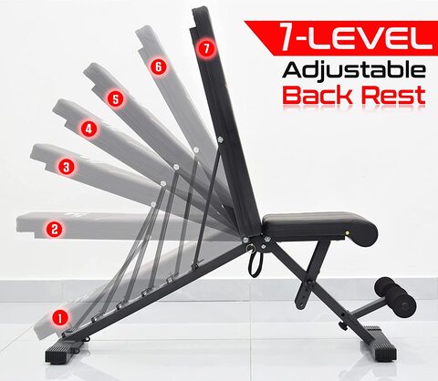 Buy Sky Land Fitness Weight Bench Adjustable Workout Bench
