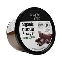 Organic Shop Organic Belgian Chocolate And Sugar Body Scrub Brown 250ml