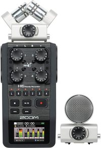 Zoom H6 Handy Recorder With Interchangeable Microphone System
