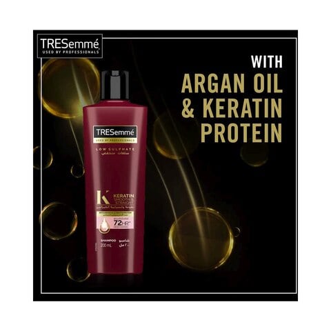 Tresemme Shampoo Keratin Smooth And Straight 200ml