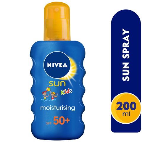 Buy Nivea Spray Moisturizing SPF 50+ 200ml Online - Beauty & Personal Care on UAE