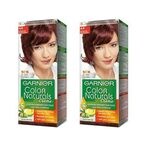 Buy Garnier Color Naturals Creme Nourishing Permanent Hair Colour 4.6 Burgundy Pack of 2 in UAE