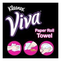 Kleenex Viva Mega Tissue White 350m 2 Rolls