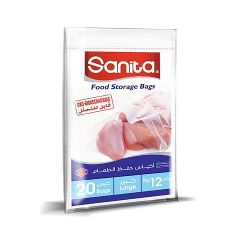 اشتري 12 اكياس حفظ الطعام سانيتا رقم في الكويت