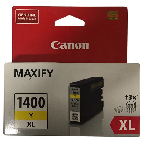 Canon Printer Cartridge PGI-1400XL Yellow