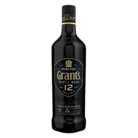 Grant&#39;s Triple Wood 12 Year Old Blended Scotch Whisky 750ml