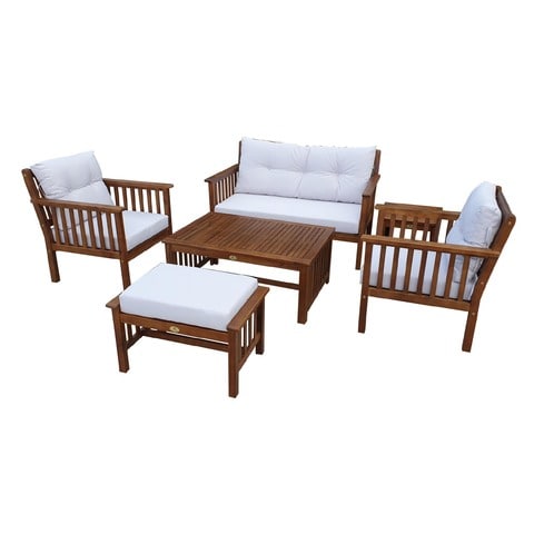 Procamp Moroccan Set Wooden 5 Person (Plus Extra Supplier&#39;s Delivery Charge Outside Doha)