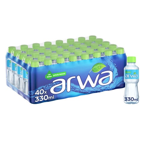 Buy Arwa Water 330ml 40 in Saudi Arabia