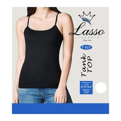 Lasso 365 Cotton Bra - Size 38-46 - Printed