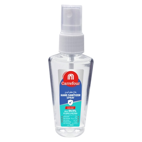 Carrefour Fruit Fresh Hand Sanitizer Spray Clear 50ml