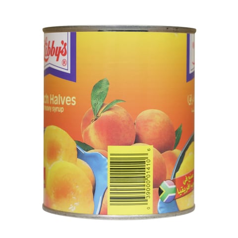 Libby&#39;s Peach Halves In Heavy Syrup 825g