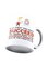 muGGyz World&#39;s Best Samoyed Dog Dad Printed Coffee Mug White/Black 11Ounce