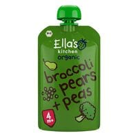 Ellas Kitchen Organic Broccoli Pears Peas Puree 120g
