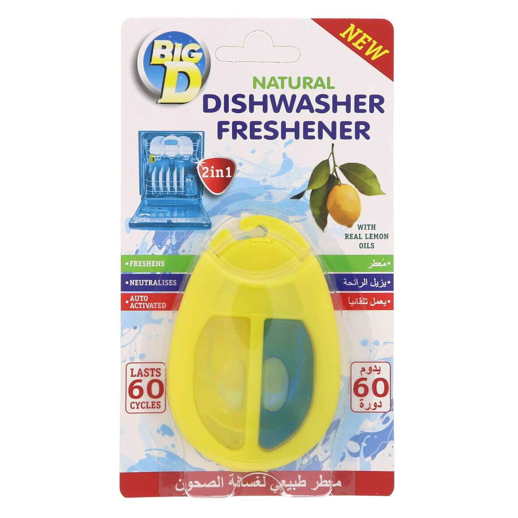 Buy Big D Natural Dishwasher Freshener Online Shop Cleaning