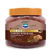 Nature&#39;s Bounty Venos Face Body Coffee Scrub Gel, 560 ml