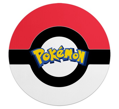 Buy Loud Universe Mouse Pad Round Logo Pokemon Go Game Black Red And White Online Shop Electronics Appliances On Carrefour Uae