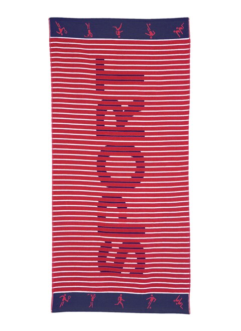 100% Cotton 460 Gsm Jacquard Bath Towel 70 X 140cm-Multicolour
