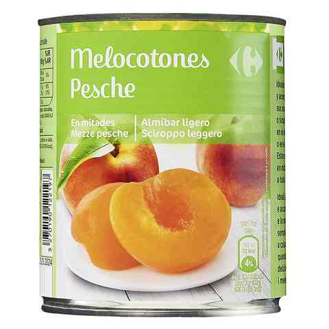 Carrefour Peach In Syrup 850g