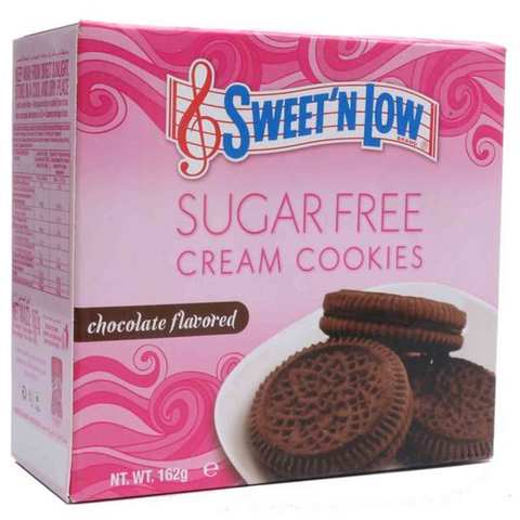 Sweet&#39;N Low Cookies Cream Chocolate Sugar Free 162 Gram