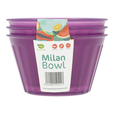 Appollo Milan Bowl 3 pcs