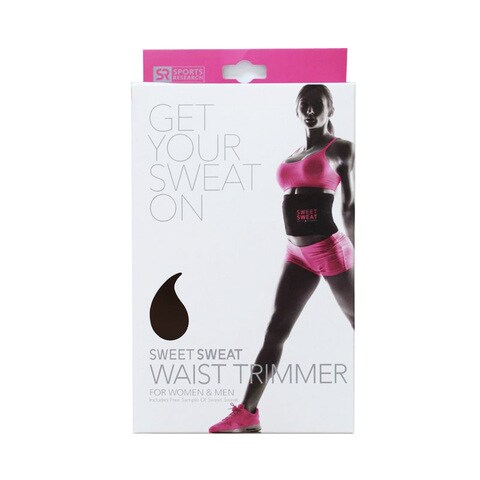 Sweet sweat clearance waist trimmer pink