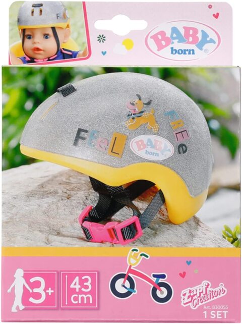 Baby born helmet store set