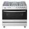 LG Gas Cooker FA415RMA Silver (Plus Extra Supplier&#39;s Delivery Charge Outside Doha)