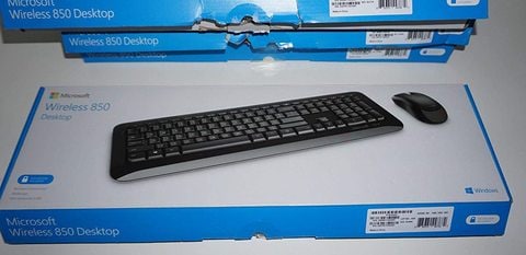 Microsoft Wireless Desktop 850 Keyboard and Mouse , Black - PY9-00020