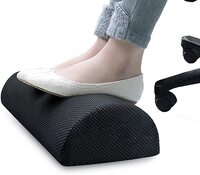 Doreen Office Foot Rest Under Desk: New Ergonomic Footrest Cushion w/Angled Half Cylinder Design for Optimum Leg Clearance: Firm, Compact Supportive Foot Stool Under Desk Foot Rest Desk Accessories（GC