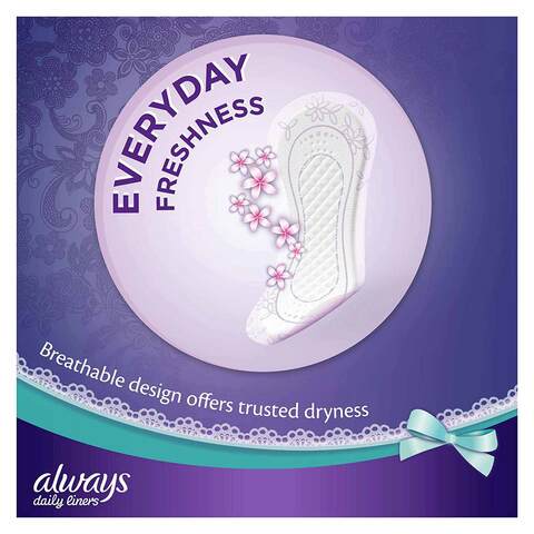 Always Fresh Scent Comfort Protect Pantiliners - 20 Pads