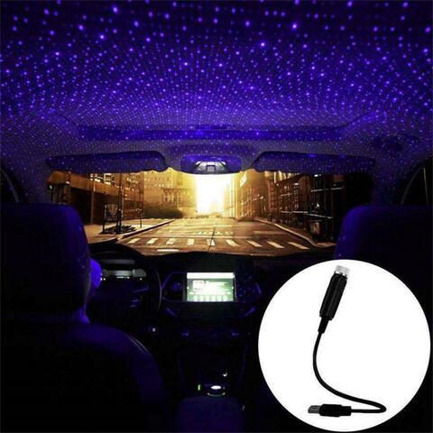 Cheap Mini LED Car Roof Star Night Light Projector Atmosphere Galaxy Lamp  USB Decorative Adjustable for Auto Roof Room Ceiling Decor