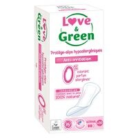 Love and green slips protectors hypoallergenic 30p