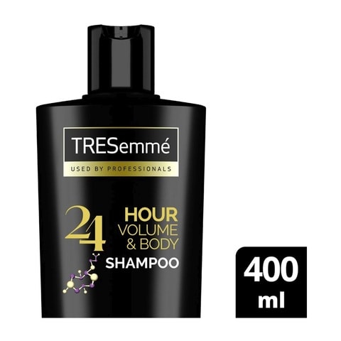 TRESemm&eacute; 24 Hour Volume And Body Shampoo Black 400ml