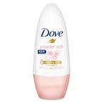 Buy Dove Antiperspirant Deodorant Roll-On Powder Soft 50ml in UAE