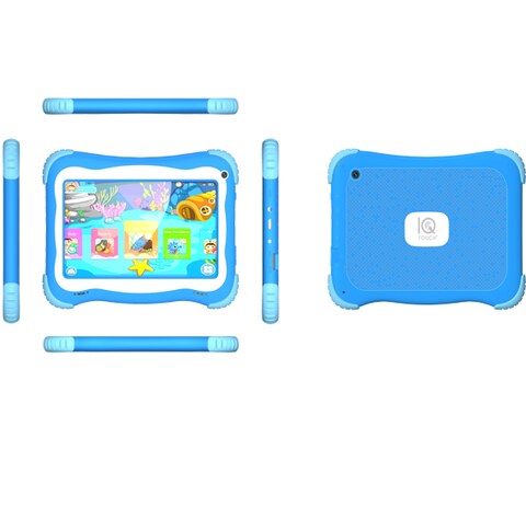 IQ Touch YoYo, 7-inch Kids Tablet QX 570, 1GB 16GB, Wi-Fi, Blue