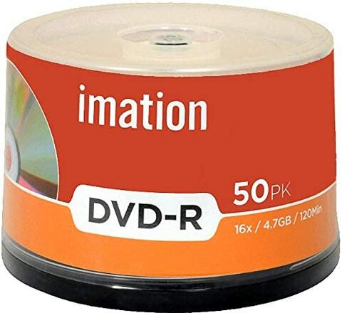 Imation DVDR 4.7 GB Spindle 50 Pcs