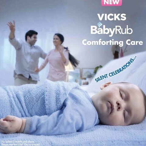 Vicks babyrub comfort for hot sale babies