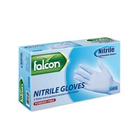 Falcon Nitrile Gloves - Blue Powder Free - 100 Pieces (Large)