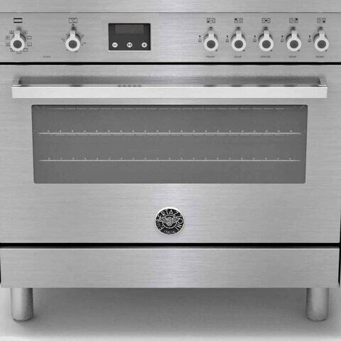Bertazzoni Multi-Function Electric &amp; Gas Oven PRO905MFELXE Silver