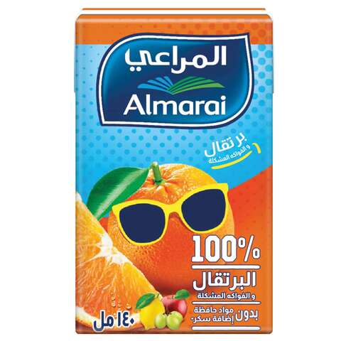 Almarai Juice Orange Flavor 150 Ml 