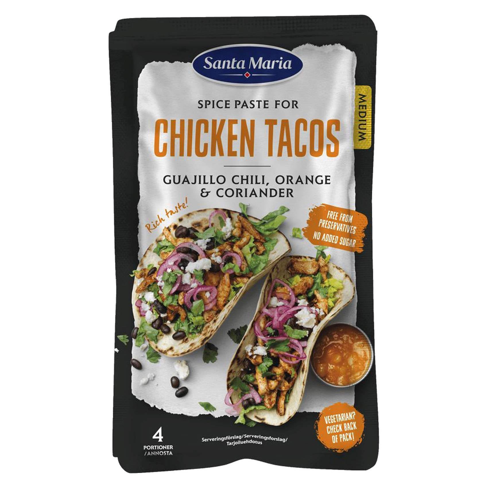 Buy Spice Paste Chicken Tacos 100g Online - Food on Carrefour UAE