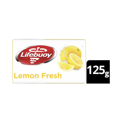 Lifebuoy Bar Soap  Lemon Fresh Yellow 125g